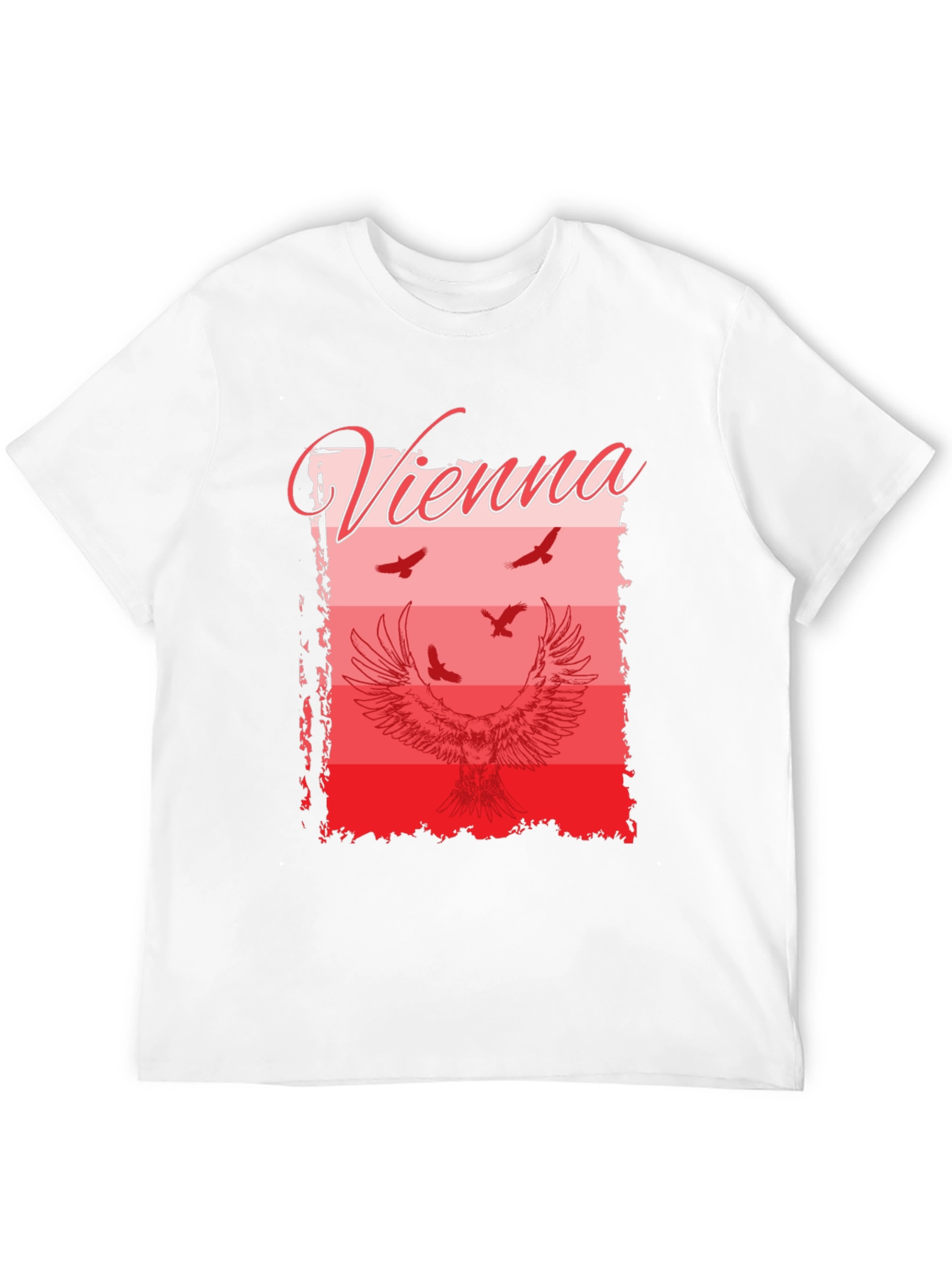 Vienna Eagle Graphic T-Shirt | Stylish City Souvenir Tee