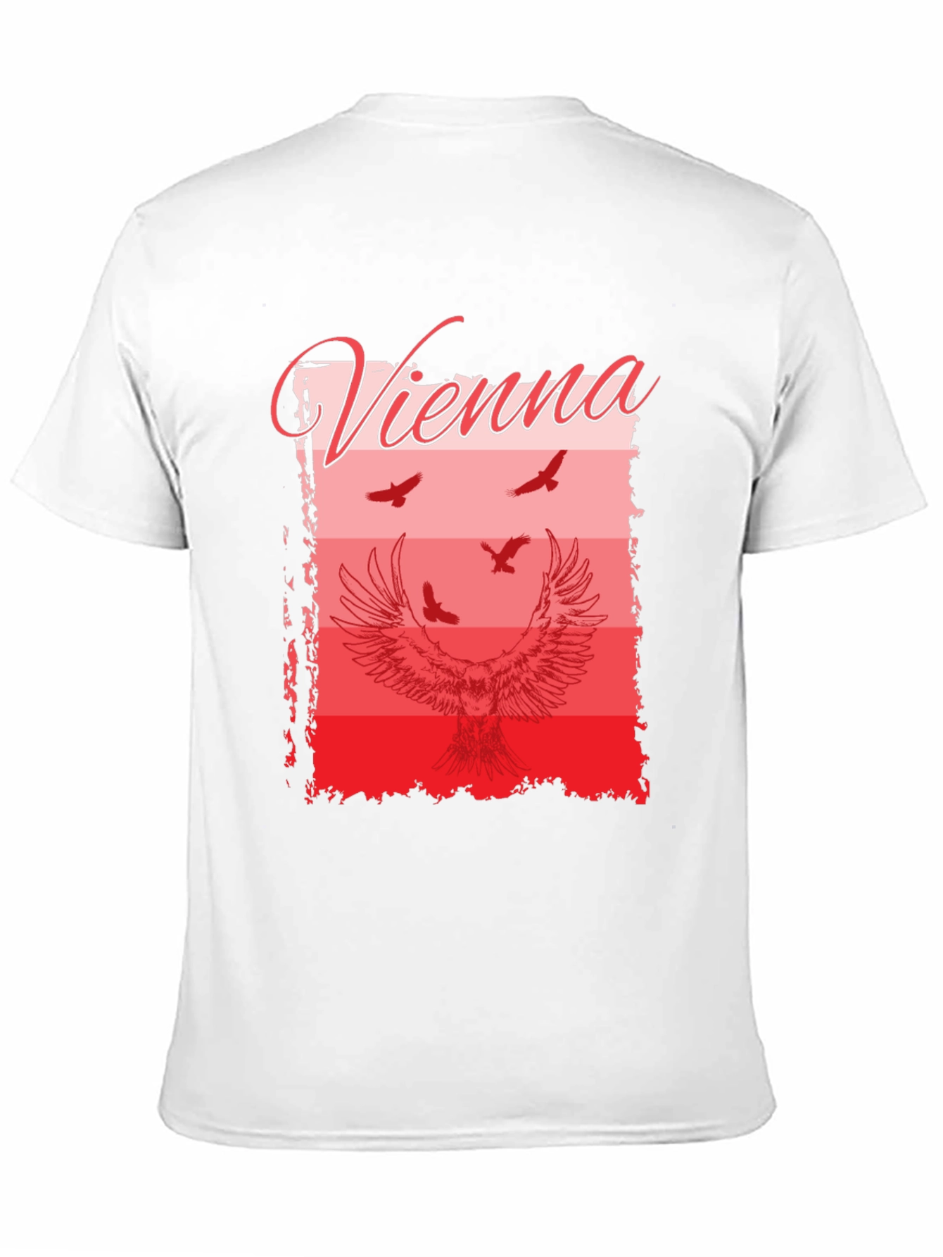 Vienna Eagle Graphic T-Shirt | Stylish City Souvenir Tee
