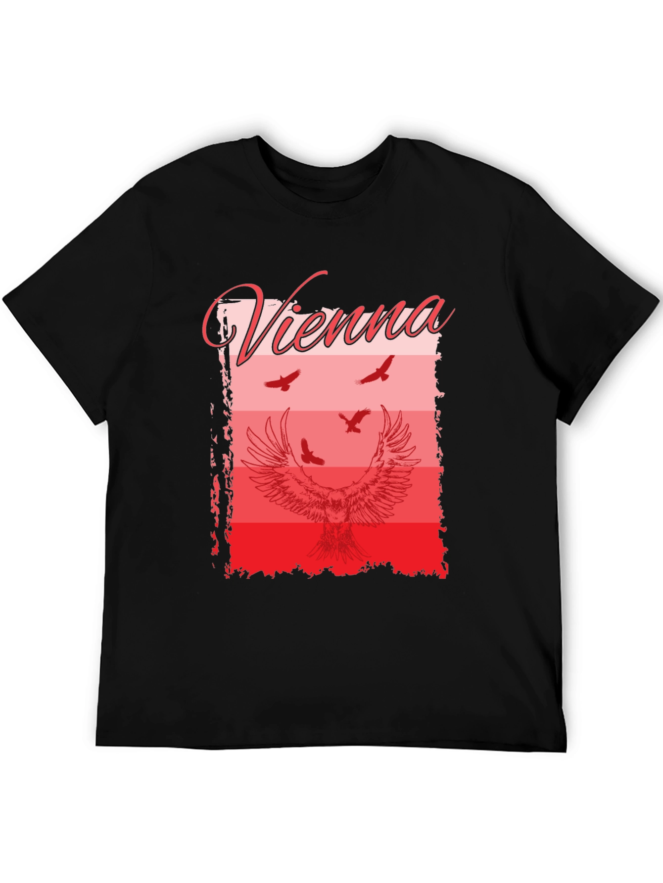 Vienna Eagle Graphic T-Shirt | Stylish City Souvenir Tee