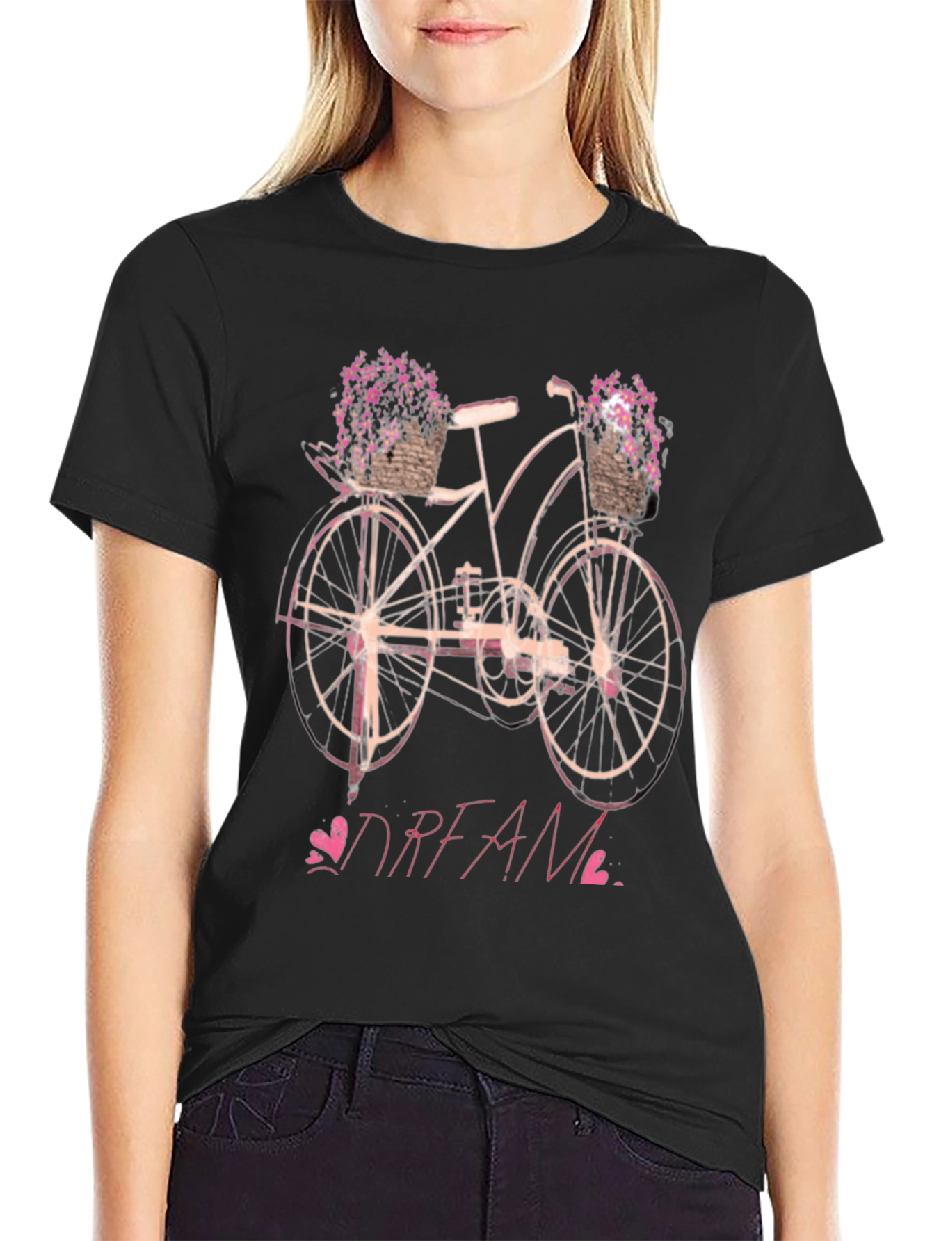 Dream Bicycle Graphic Tee - Stylish & Comfortable