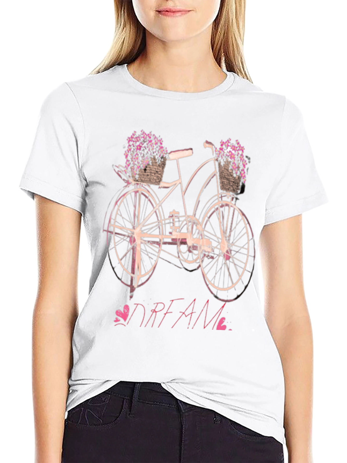 Dream Bicycle Graphic Tee - Stylish & Comfortable