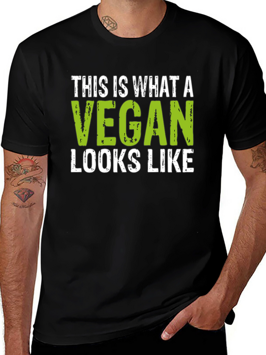 Vegan Graphic Tee - This Is What A Vegan Looks Like