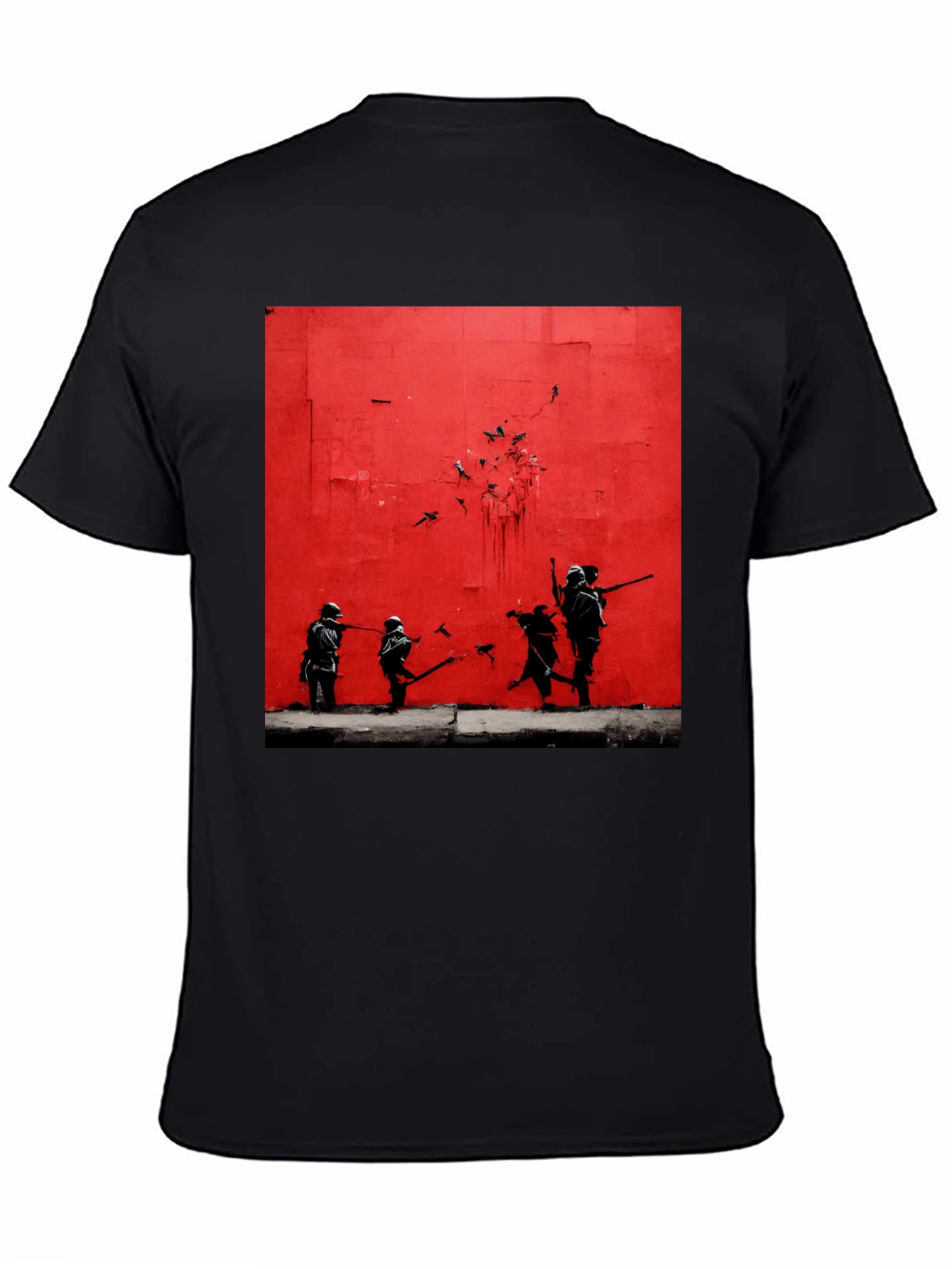 Banksy Inspired Art Tee - Streetwear Style