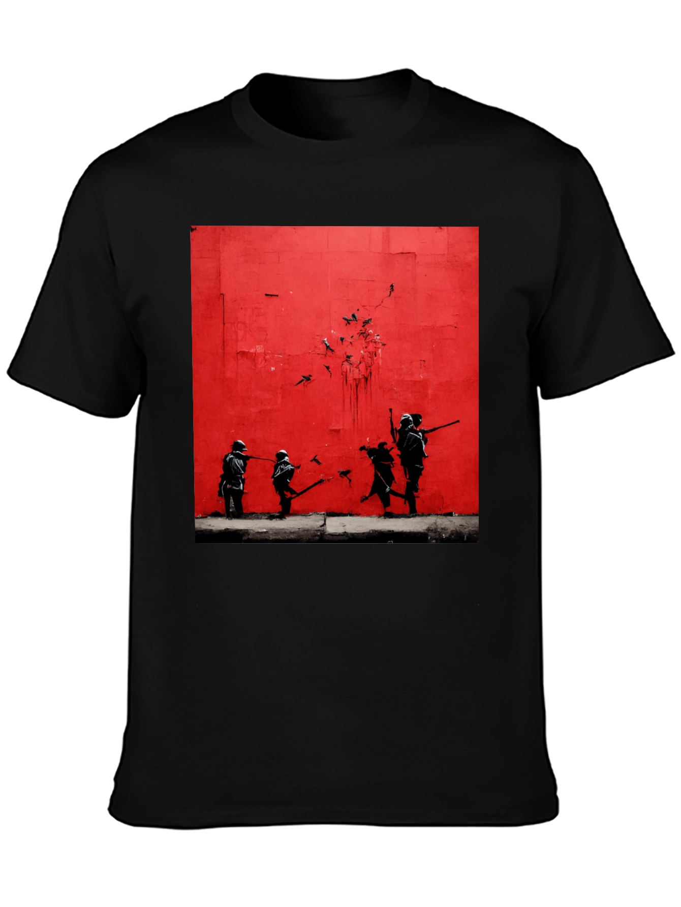 Banksy Inspired Art Tee - Streetwear Style