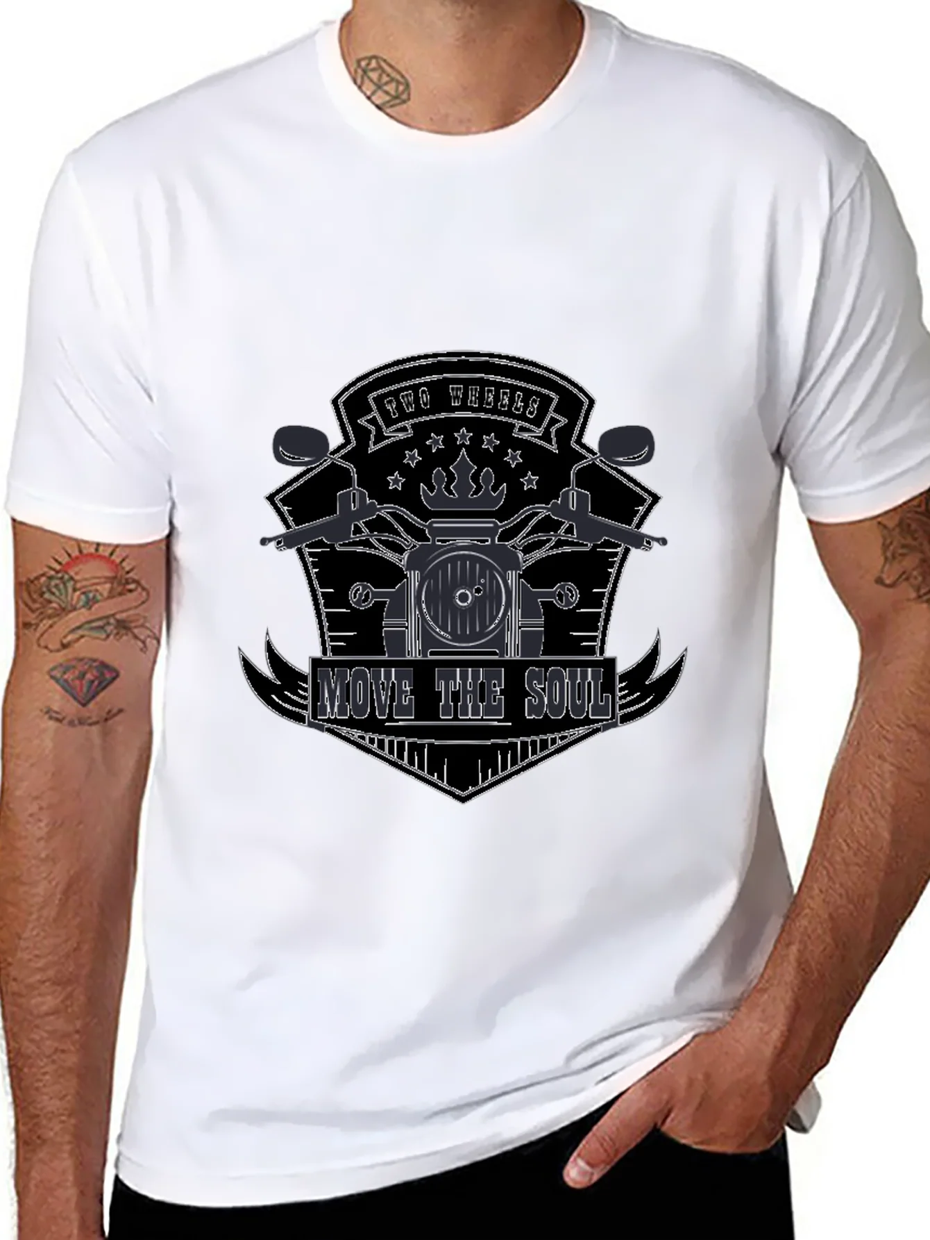 Two Wheels Move the Soul T-Shirt