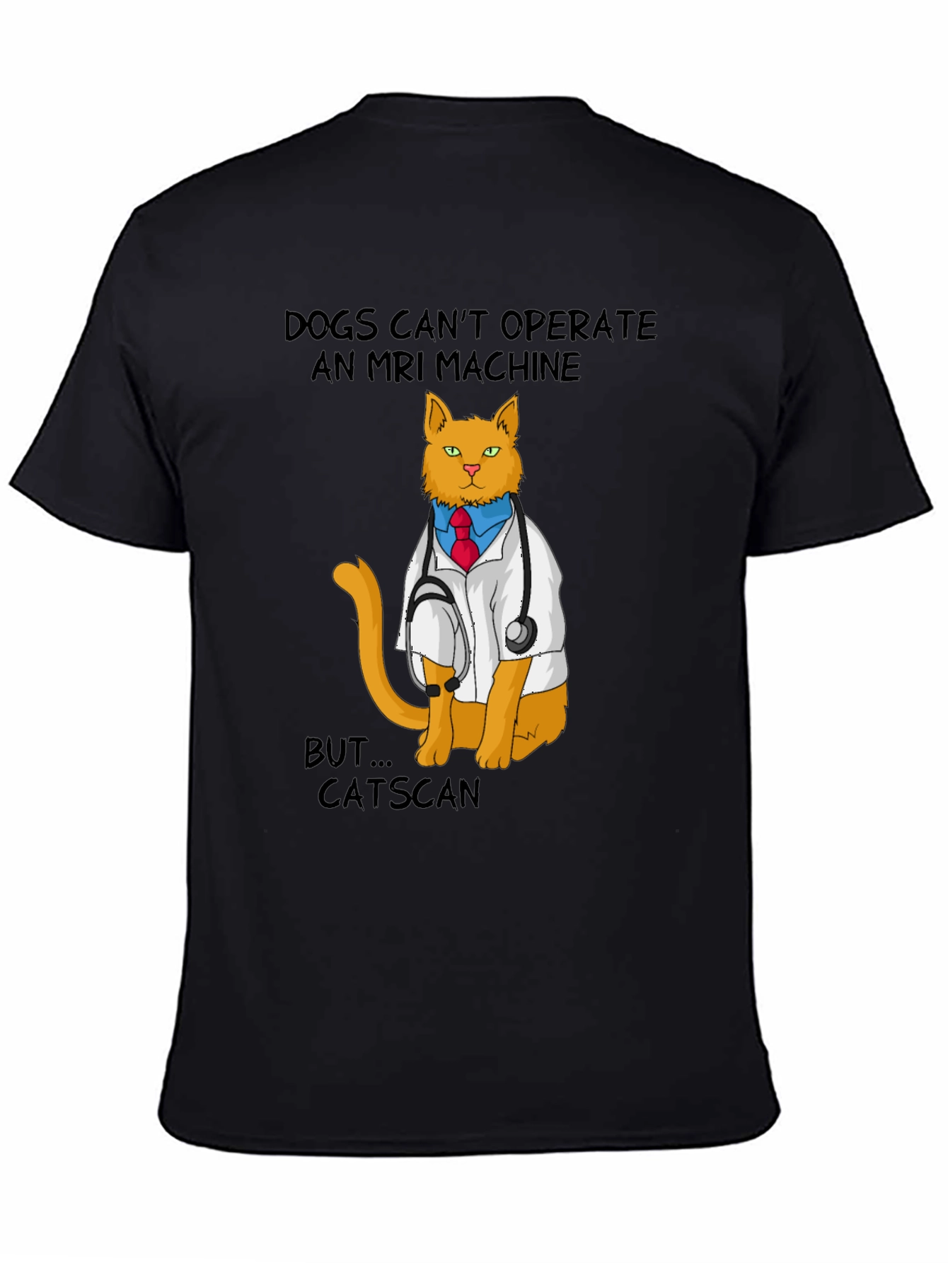 Funny Catscan T-Shirt - MRI Humor Tee