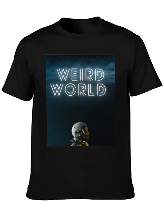 Weird World Astronaut Graphic Tee