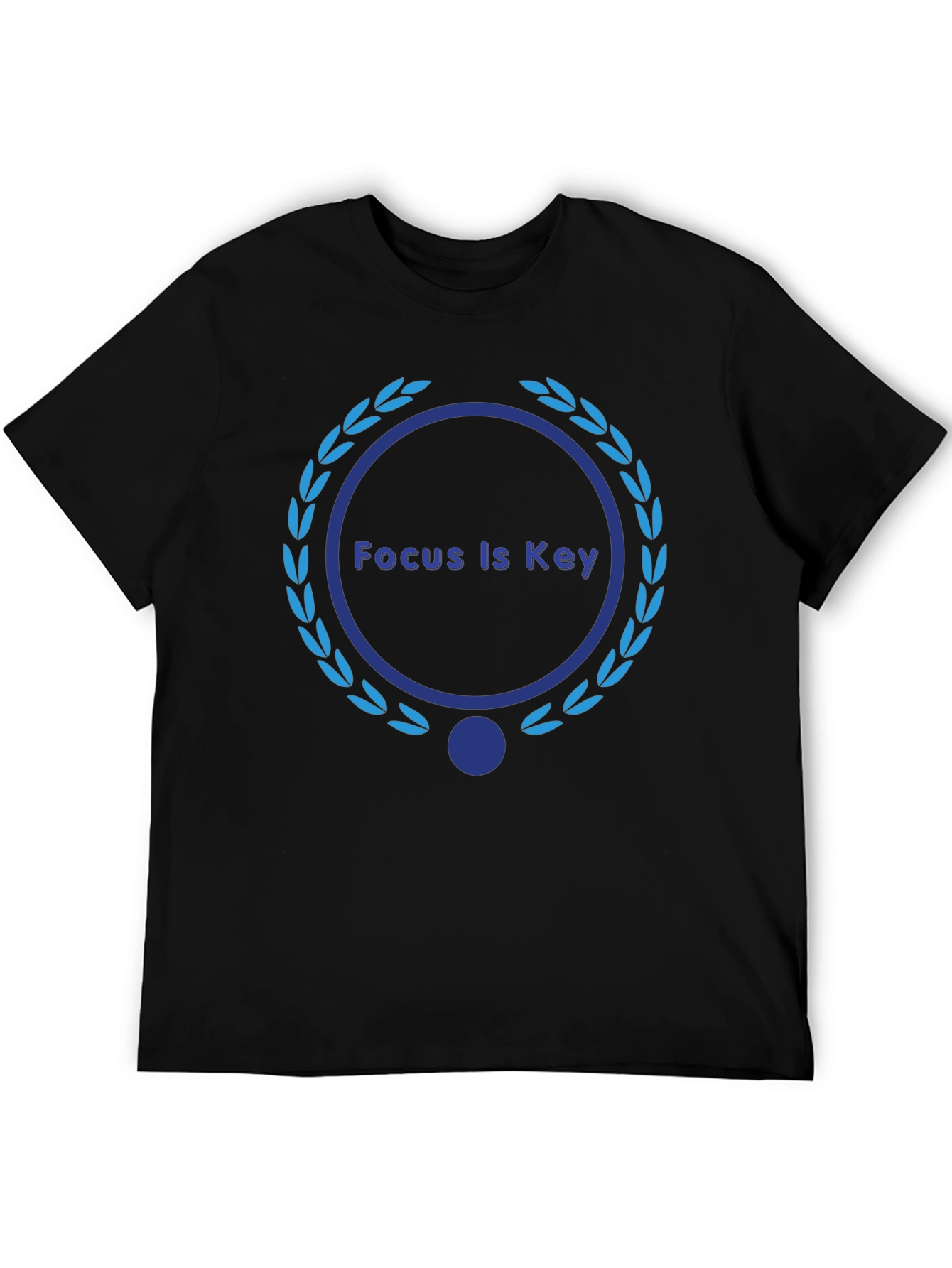 Focus Is Key T-Shirt - Motivational Design