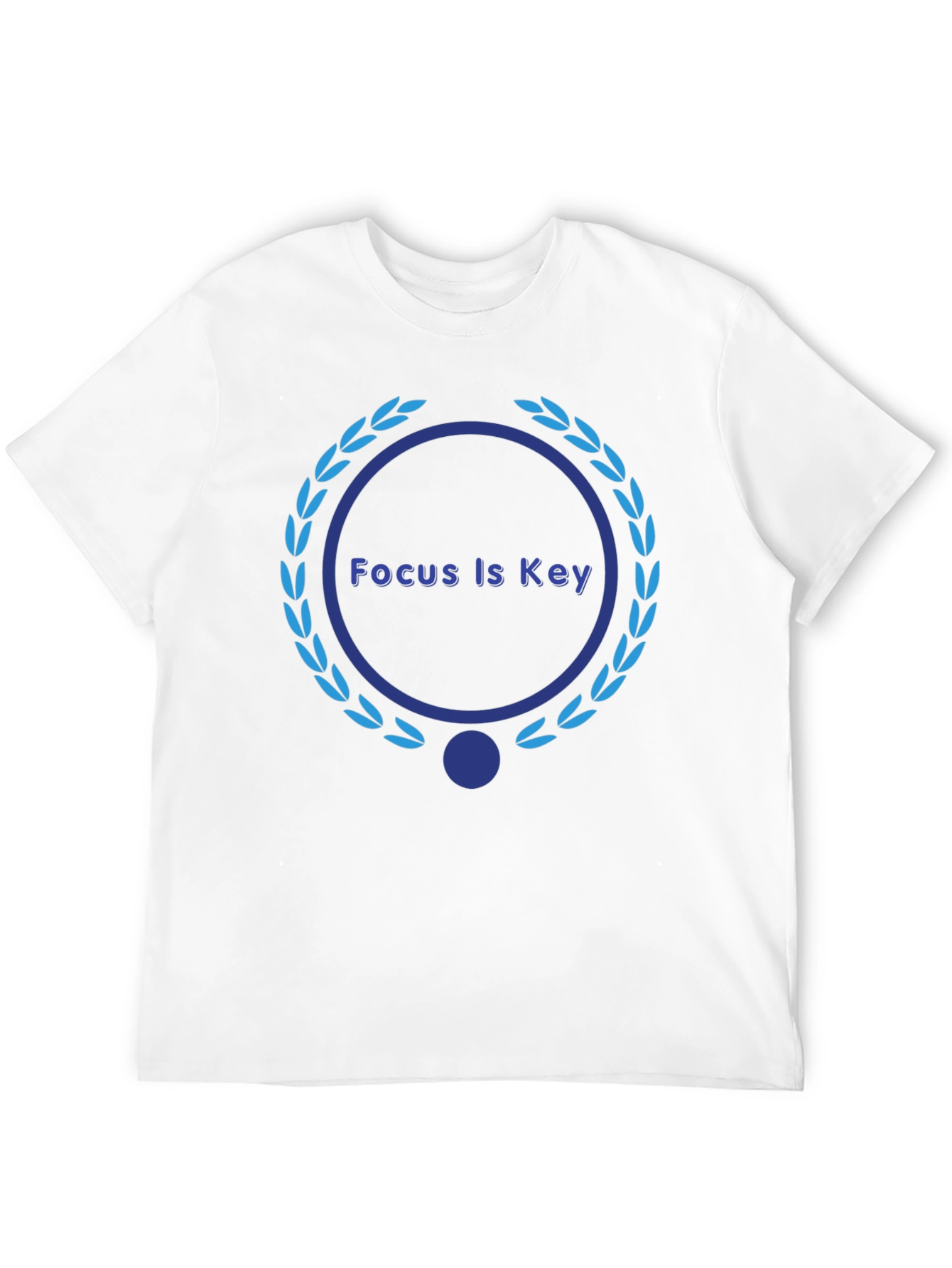 Focus Is Key T-Shirt - Motivational Design