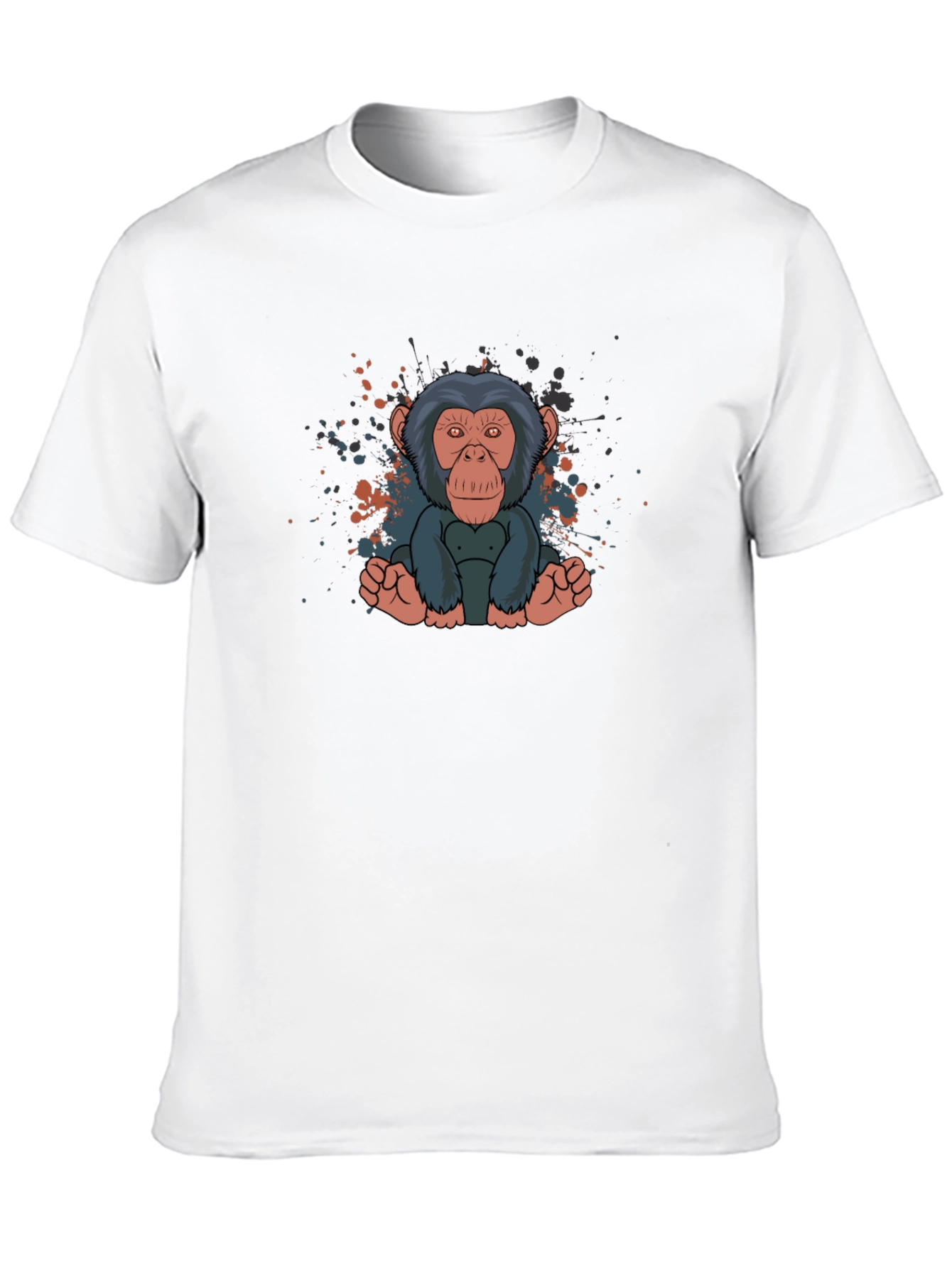 Chimpanzee Graphic Tee - Funky Monkey T-Shirt
