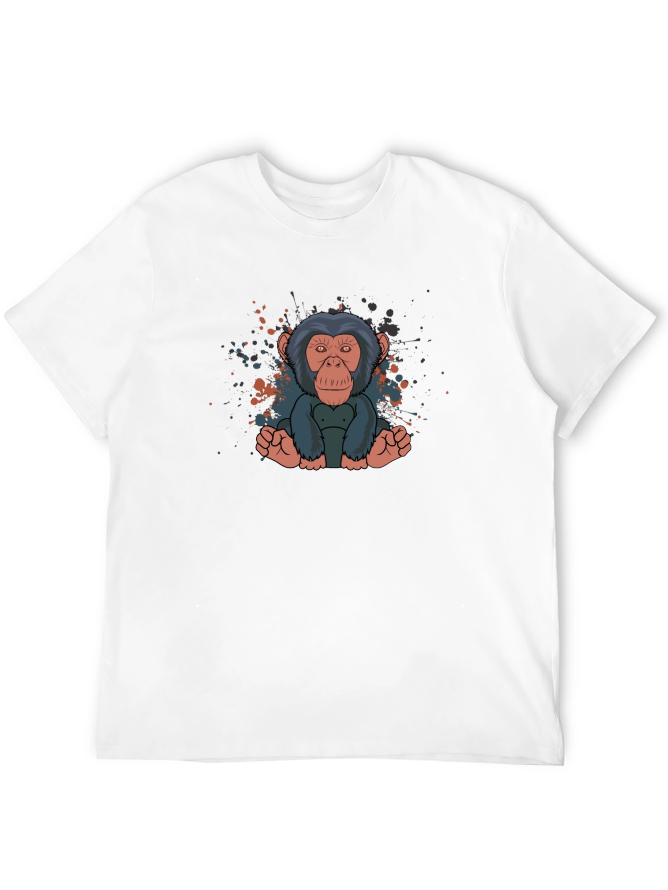 Chimpanzee Graphic Tee - Funky Monkey T-Shirt