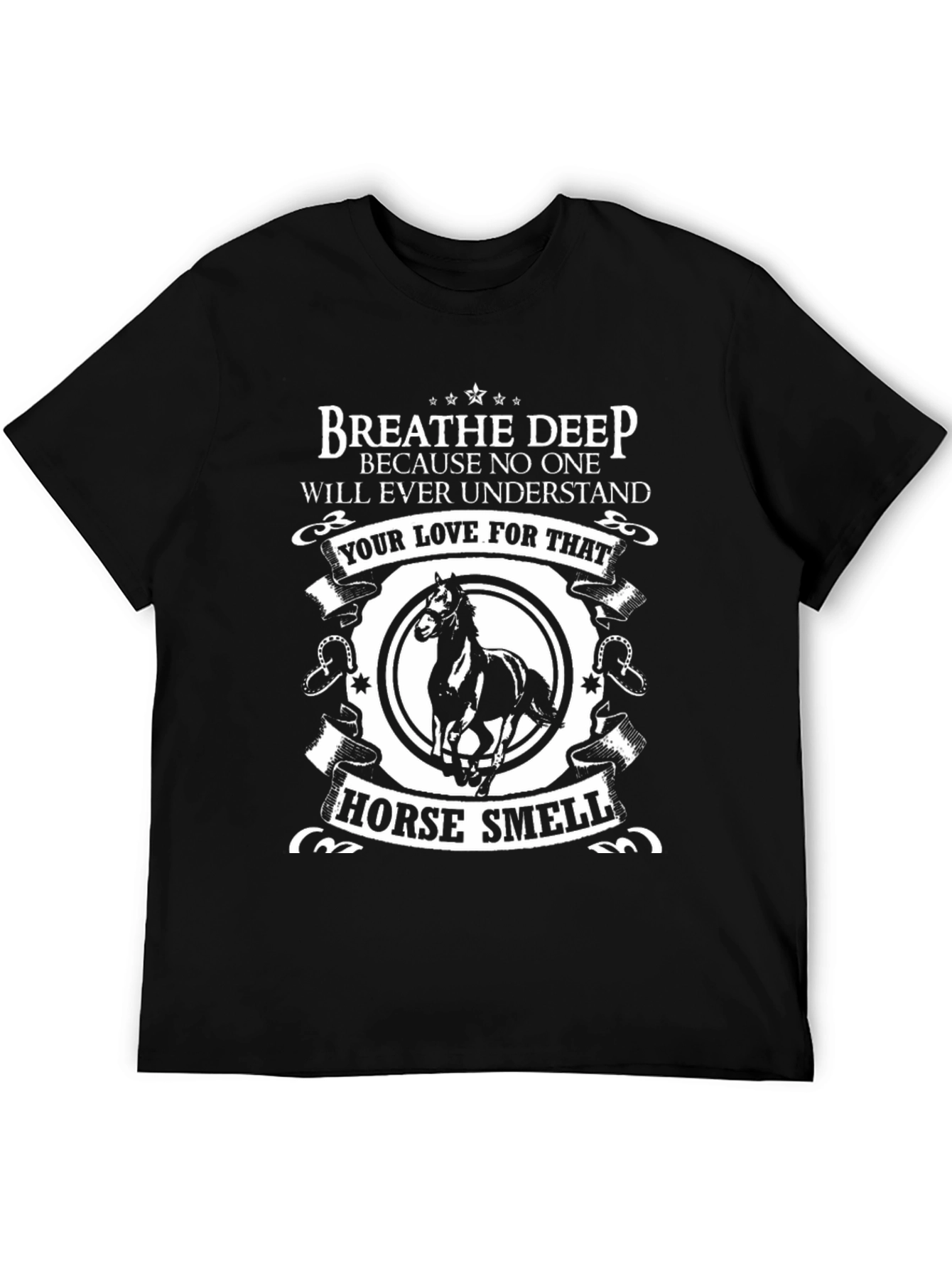 Breathe Deep Horse Lover Tee