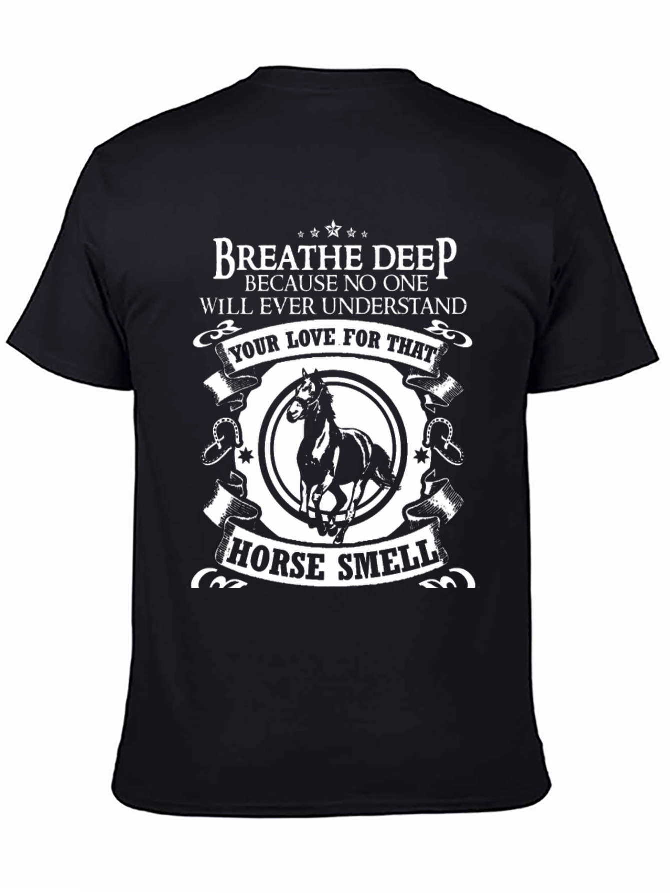 Breathe Deep Horse Lover Tee