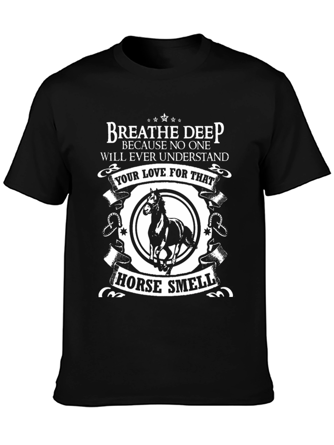 Breathe Deep Horse Lover Tee