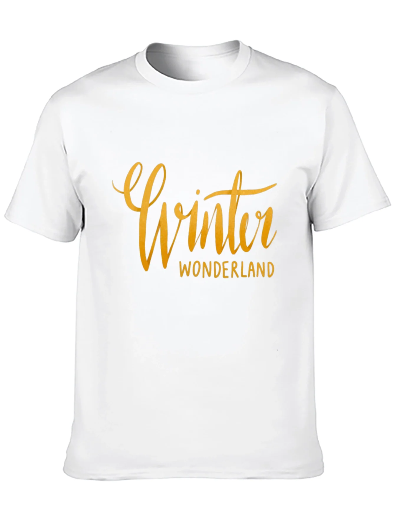 Winter Wonderland Black Graphic Tee