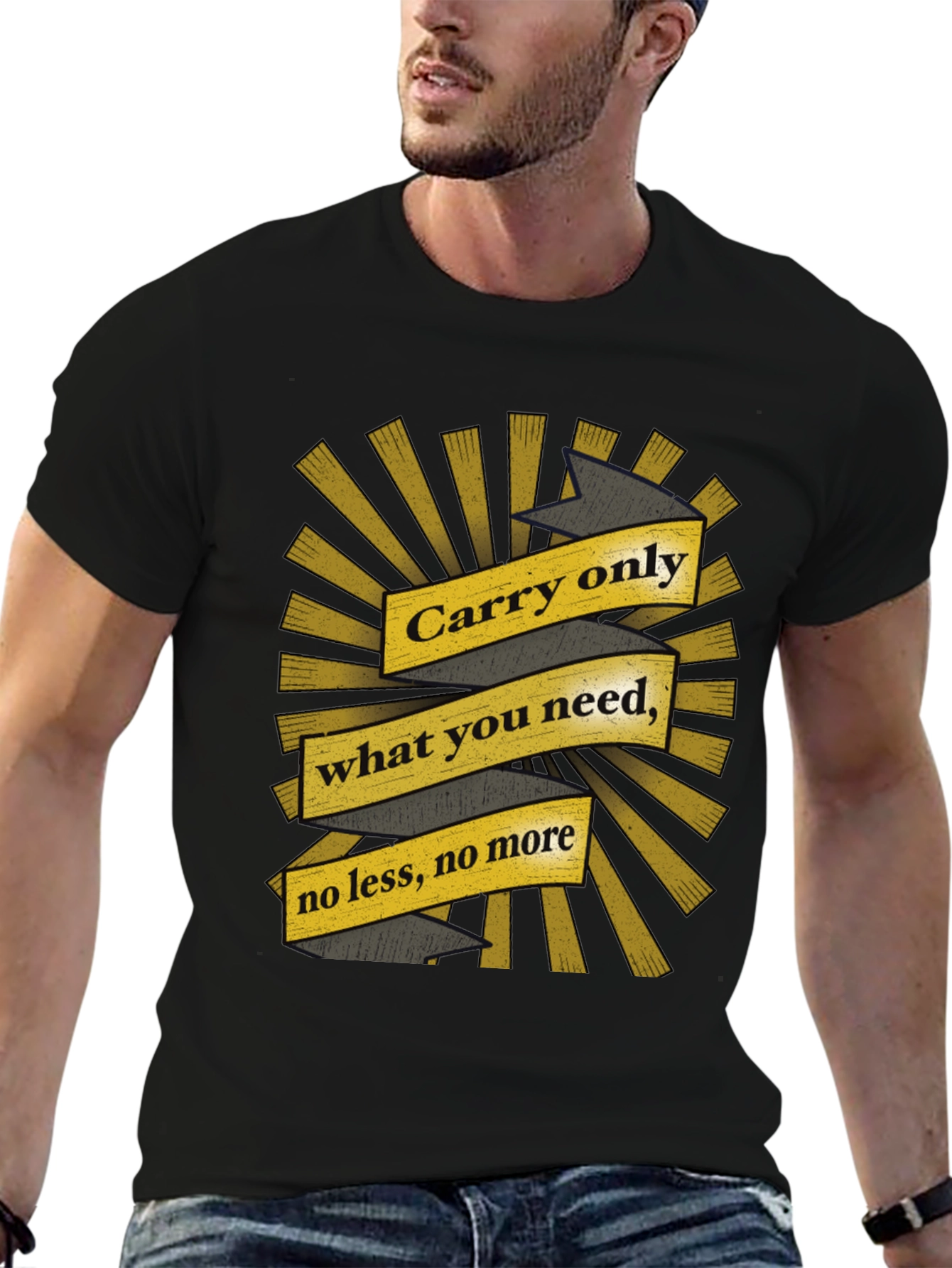 Carry Only What You Need Graphic Tee