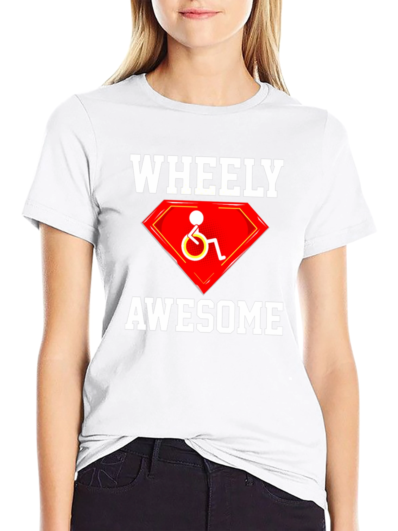 Wheely Awesome T-Shirt - Disability Pride