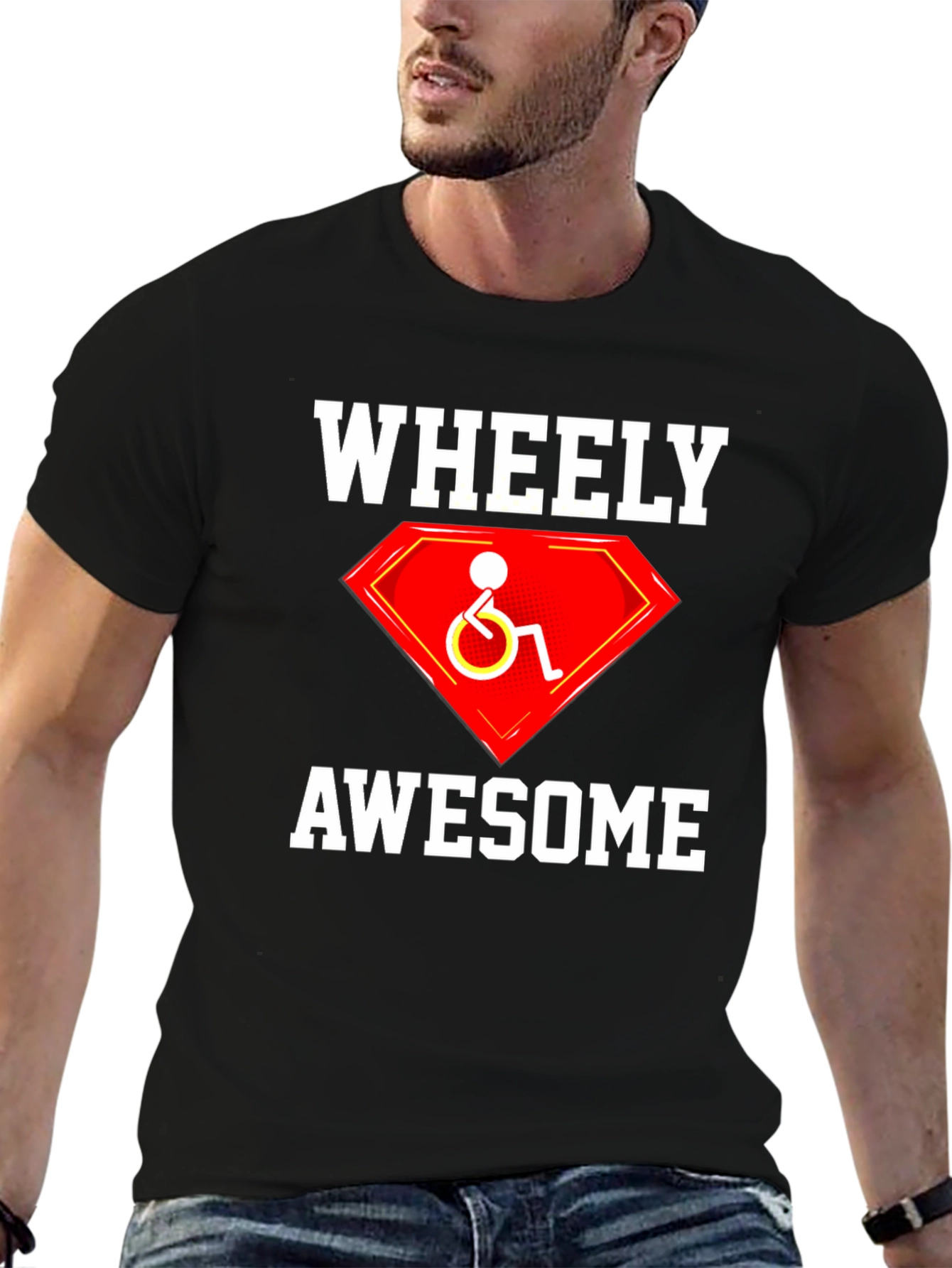 Wheely Awesome T-Shirt - Disability Pride