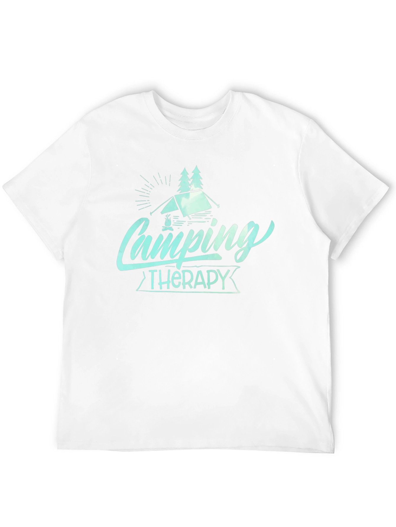 Camping Therapy Graphic T-Shirt
