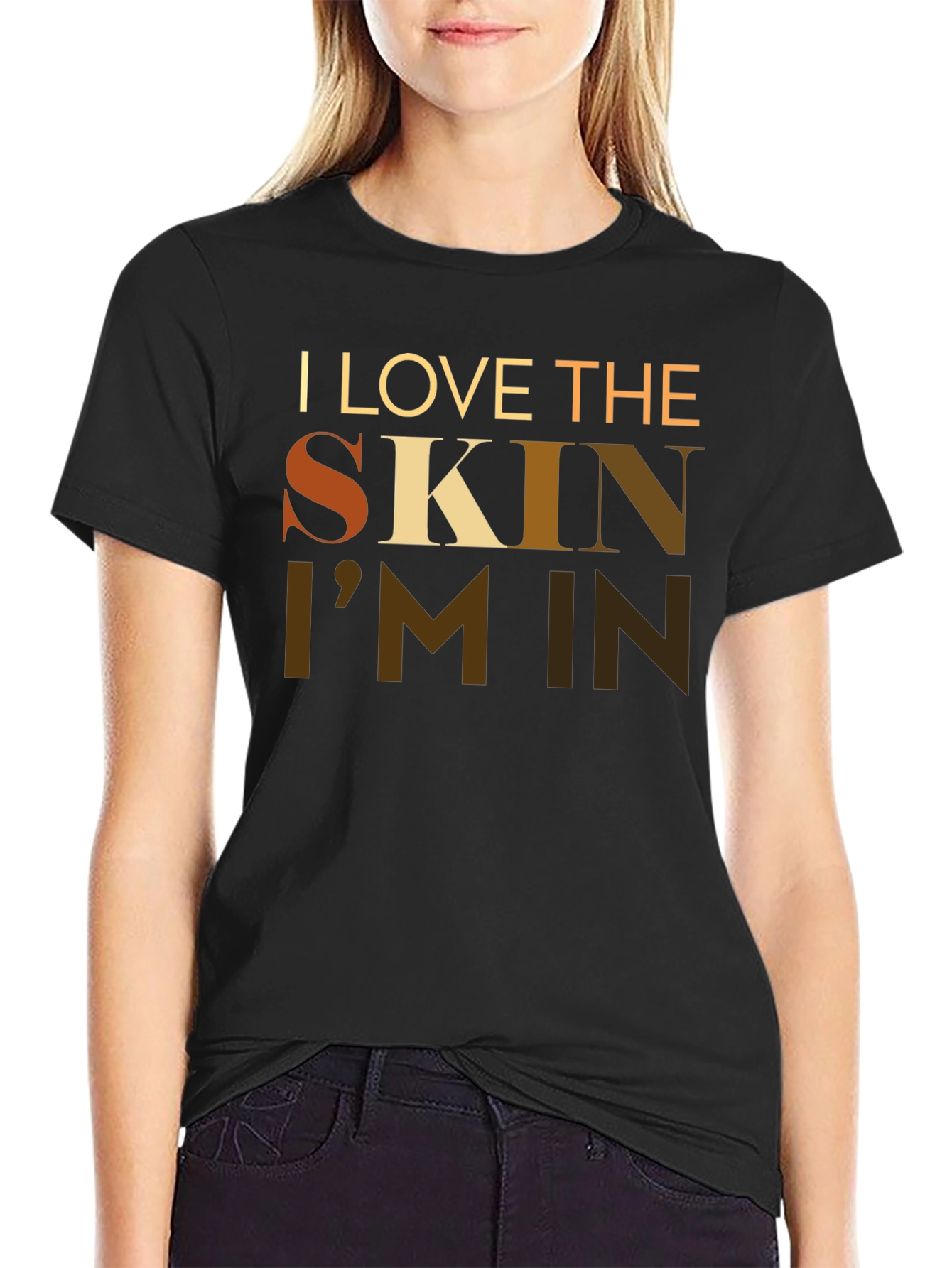 I Love The Skin Im In Graphic T-Shirt