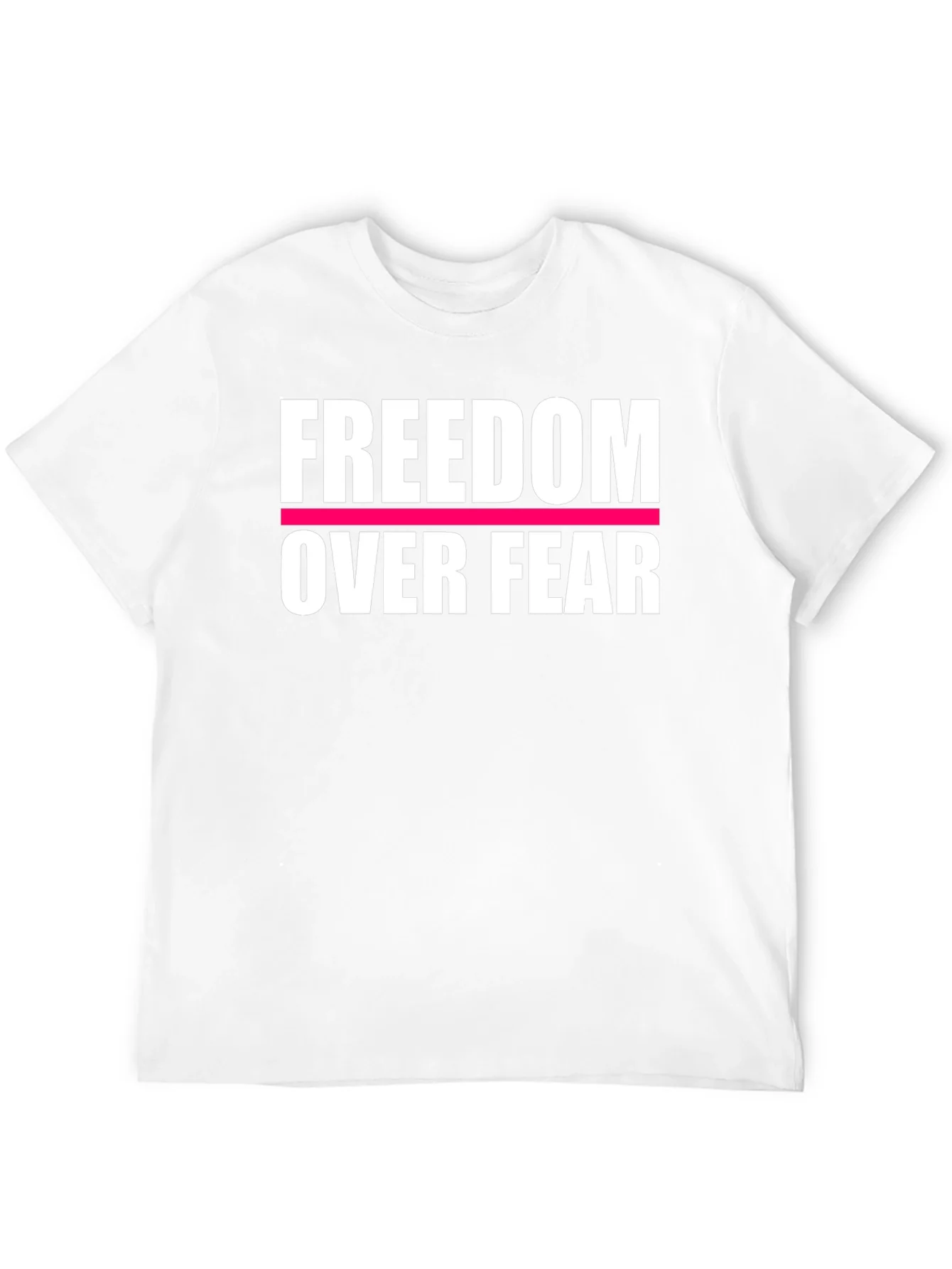 Freedom Over Fear Graphic Tee - Black