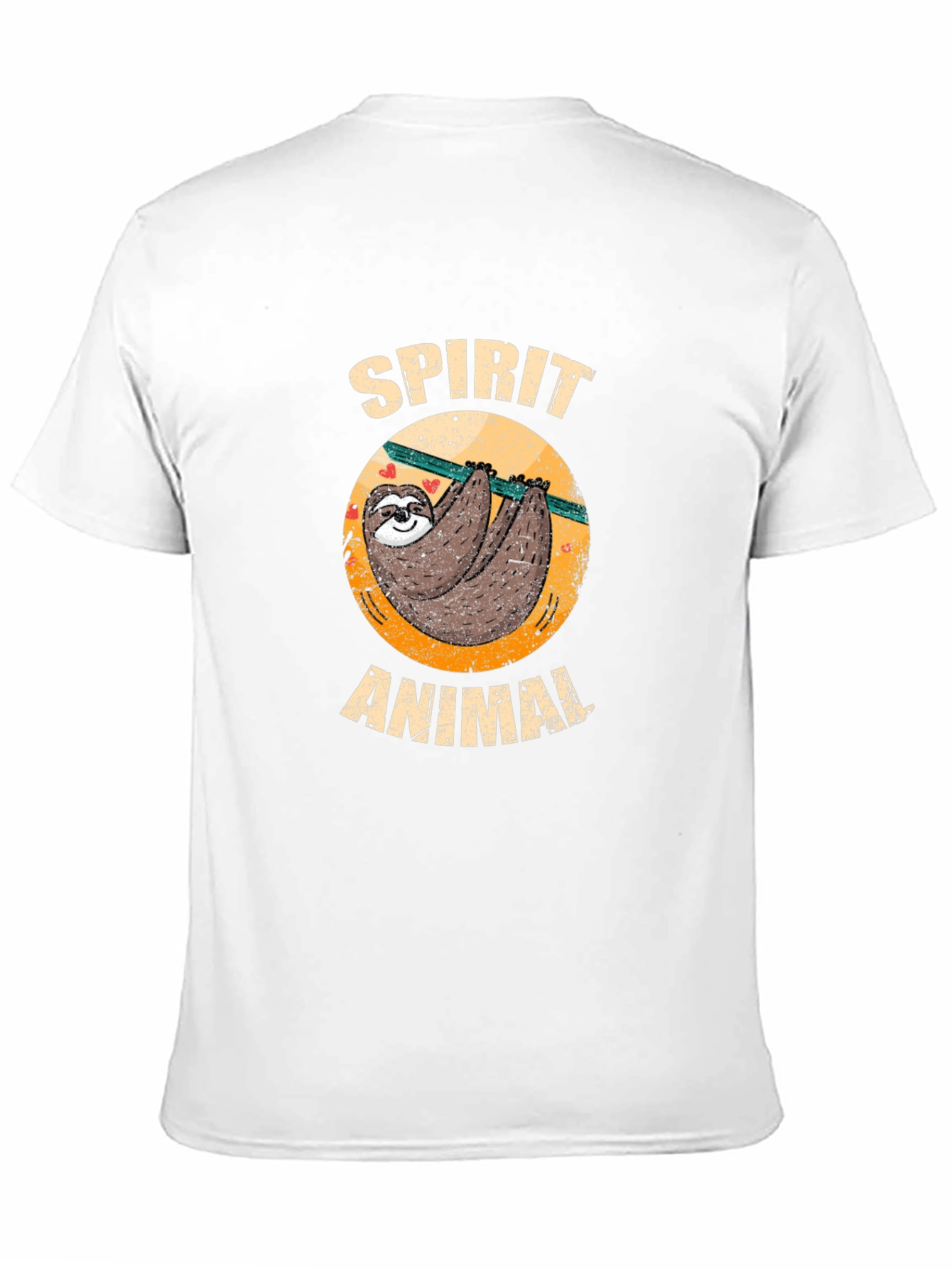 Sloth Spirit Animal Graphic Tee