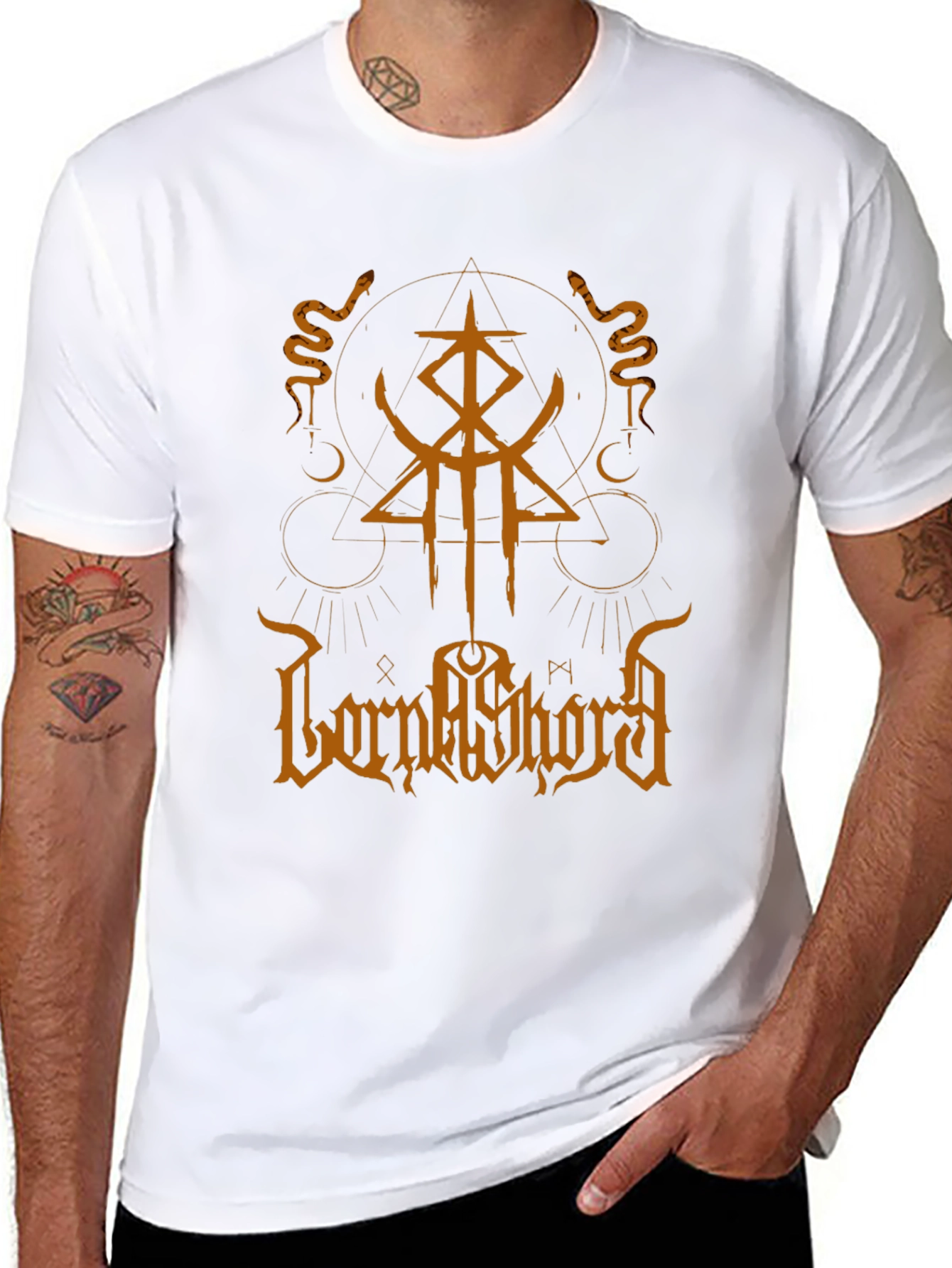 Black Born of Osiris Graphic T-Shirt