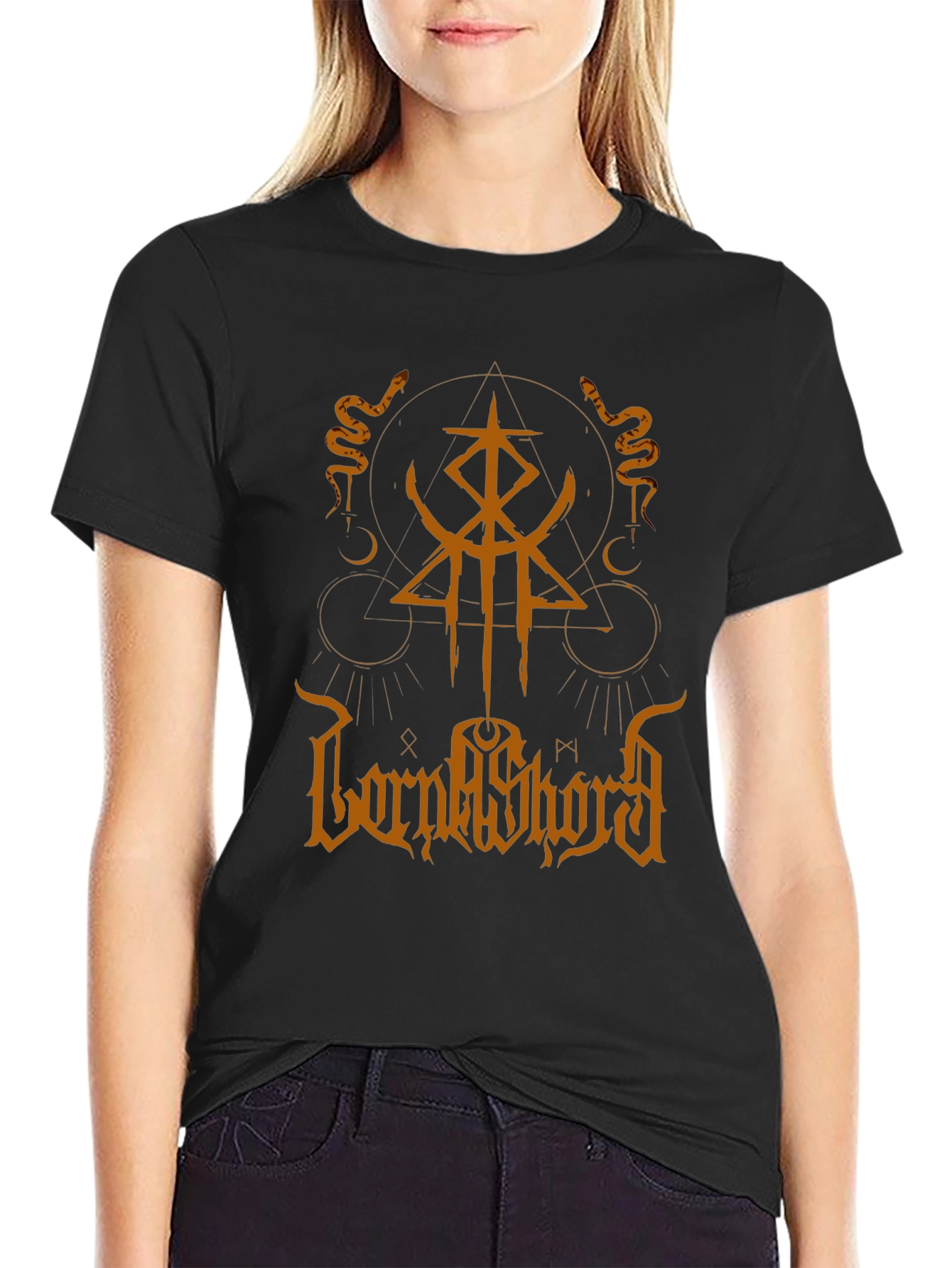 Black Born of Osiris Graphic T-Shirt