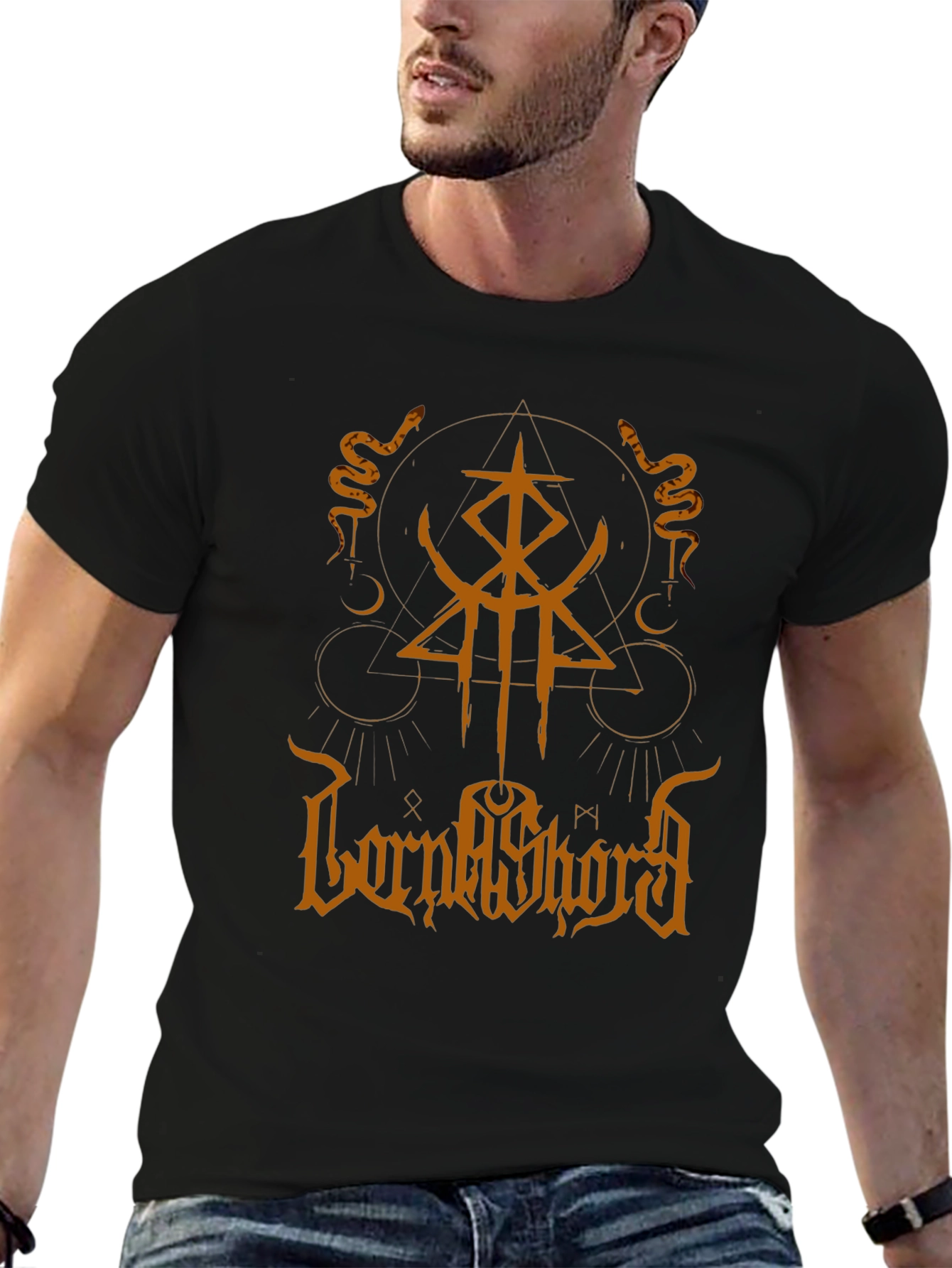 Black Born of Osiris Graphic T-Shirt