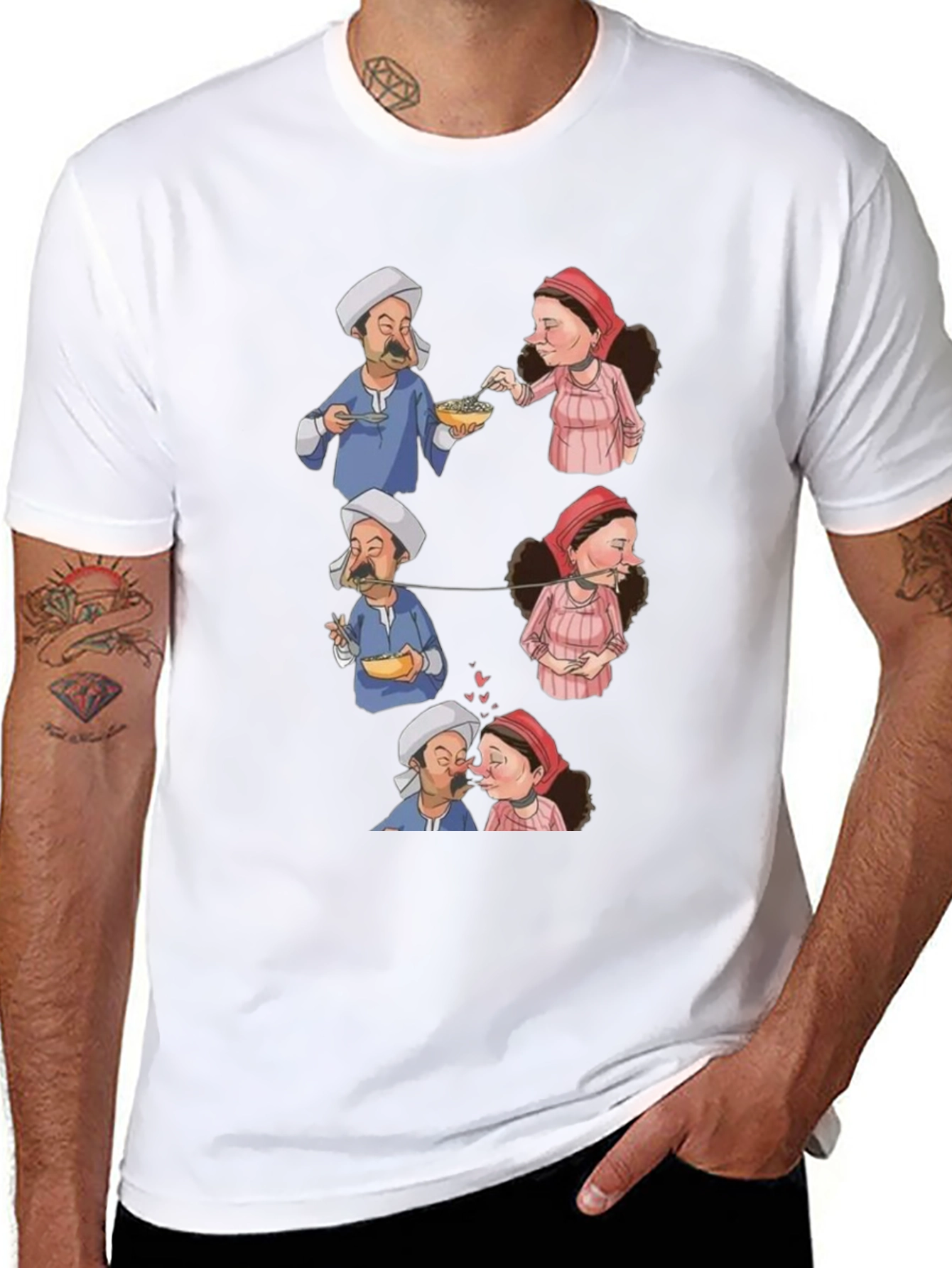 Funny Egyptian Couple T-Shirt