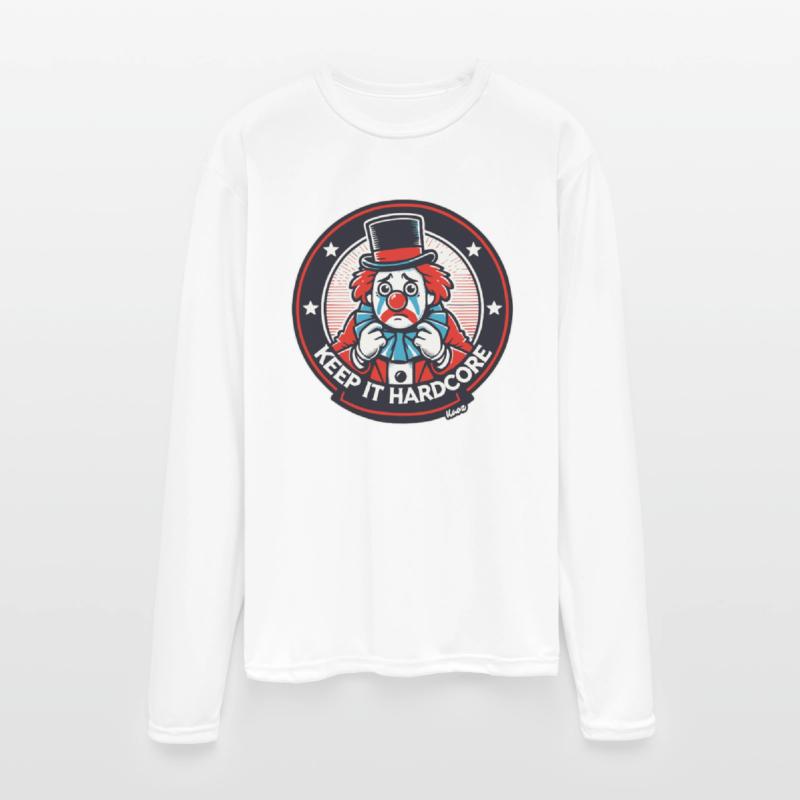 Sad Clown – “Keep It Hardcore” Badge