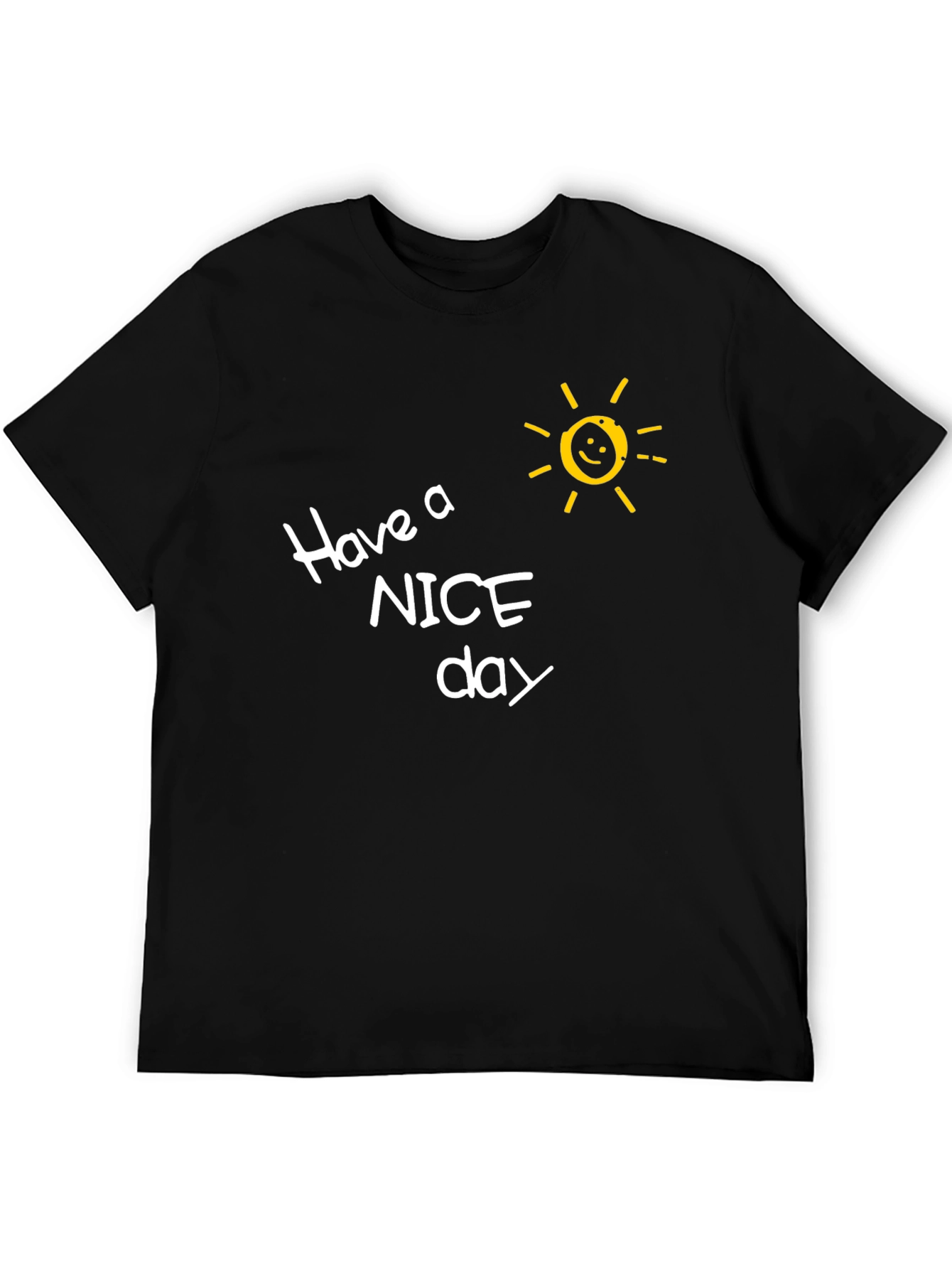 Have A Nice Day T-Shirt - Smiley Sun Design