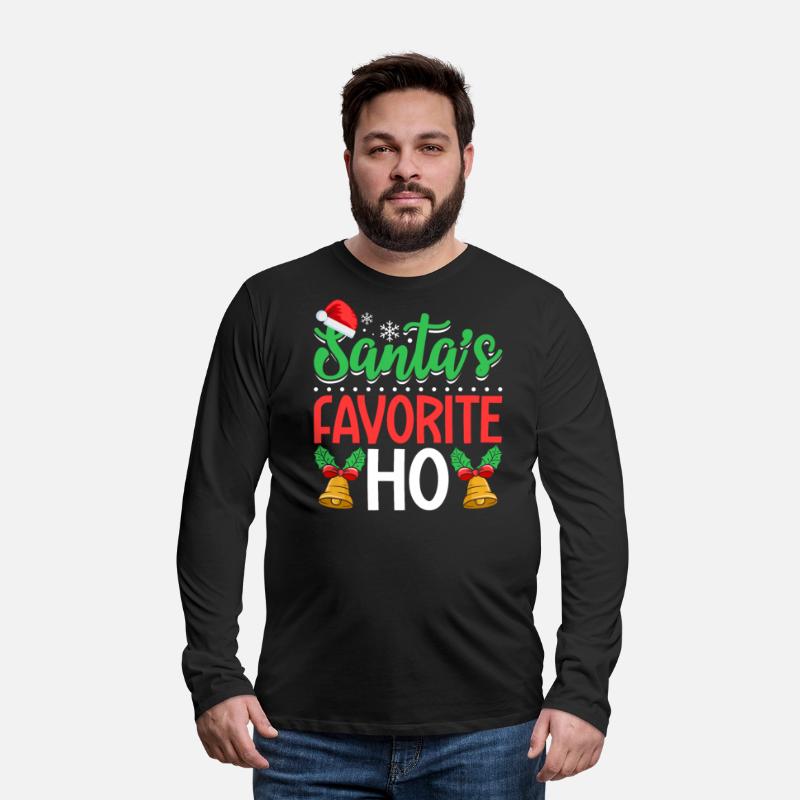 santa favorite ho funny christmas Santa's Favorite