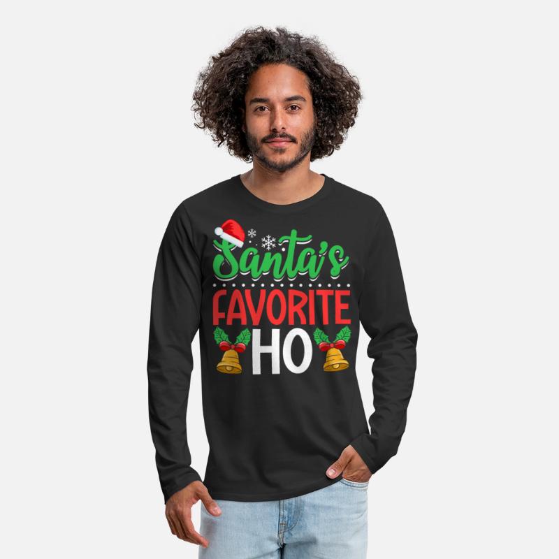 santa favorite ho funny christmas Santa's Favorite