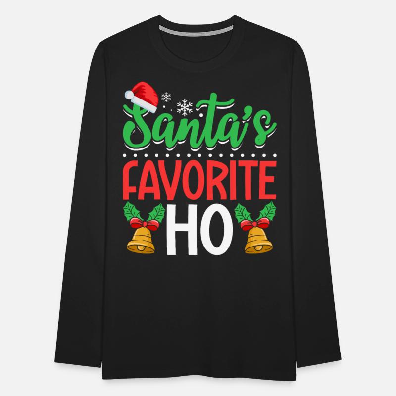 santa favorite ho funny christmas Santa's Favorite