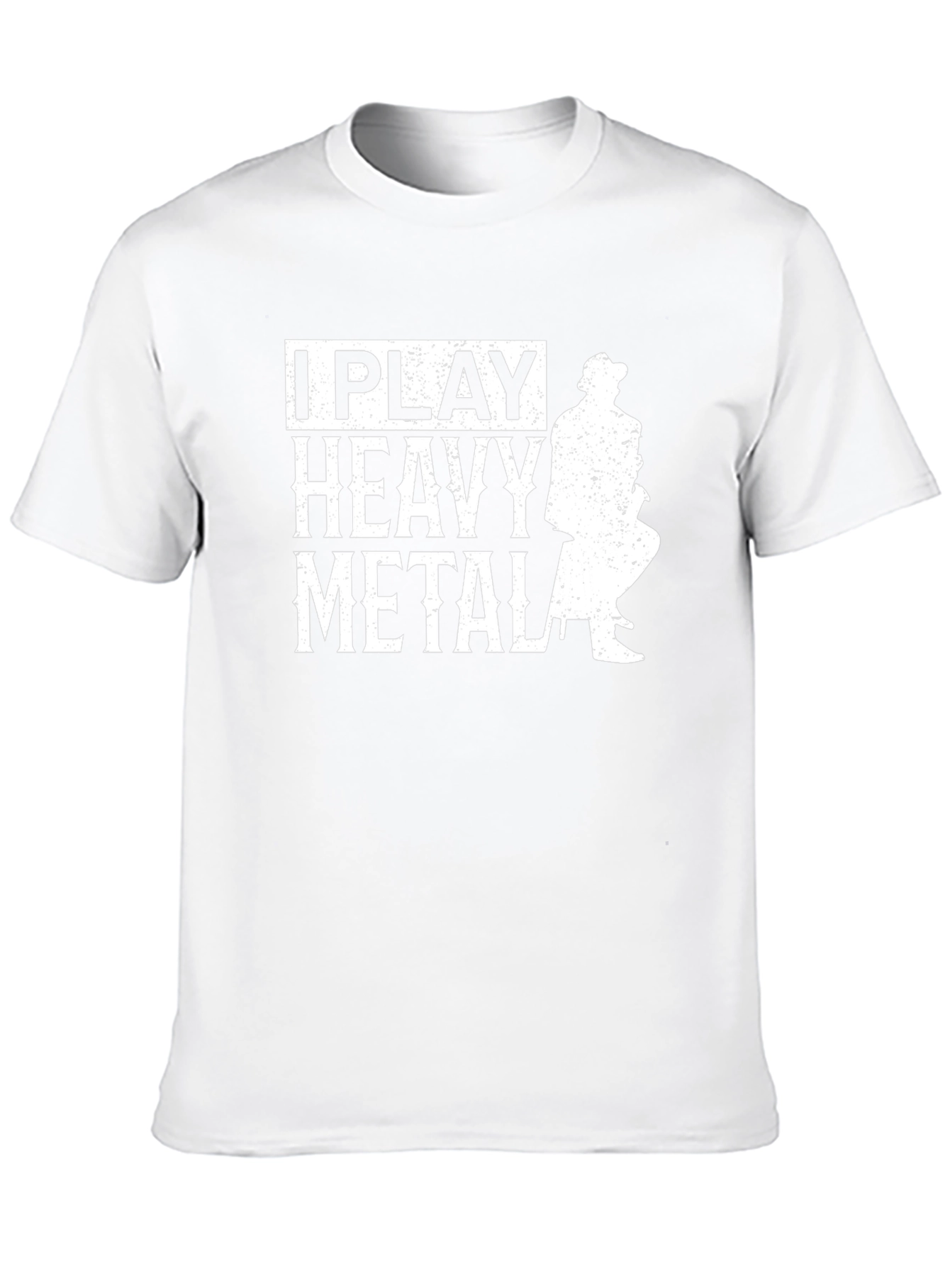 I Play Heavy Metal T-Shirt - Funny Music Tee