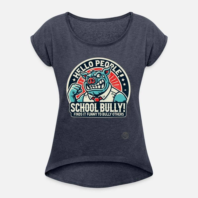 School Bully Pig – Satirical Hello People Design