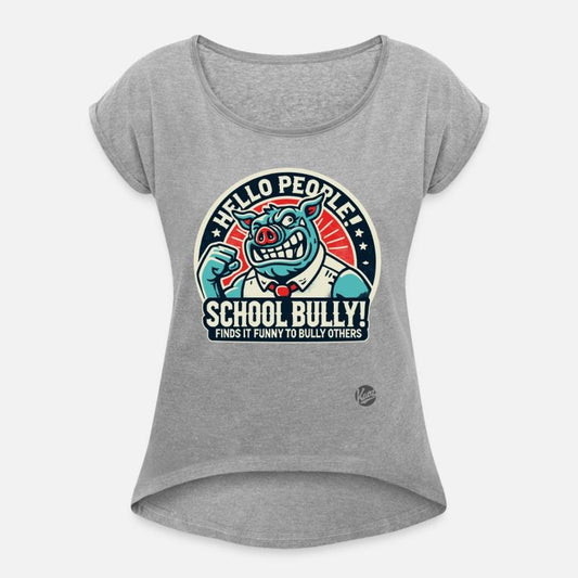 School Bully Pig – Satirical Hello People Design