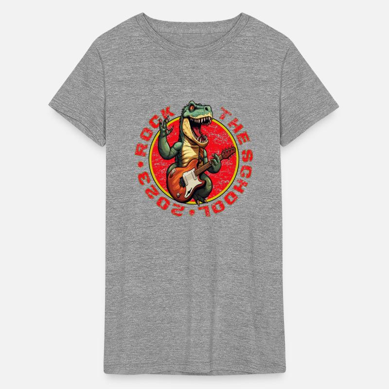 School child school start dino t-rex rock