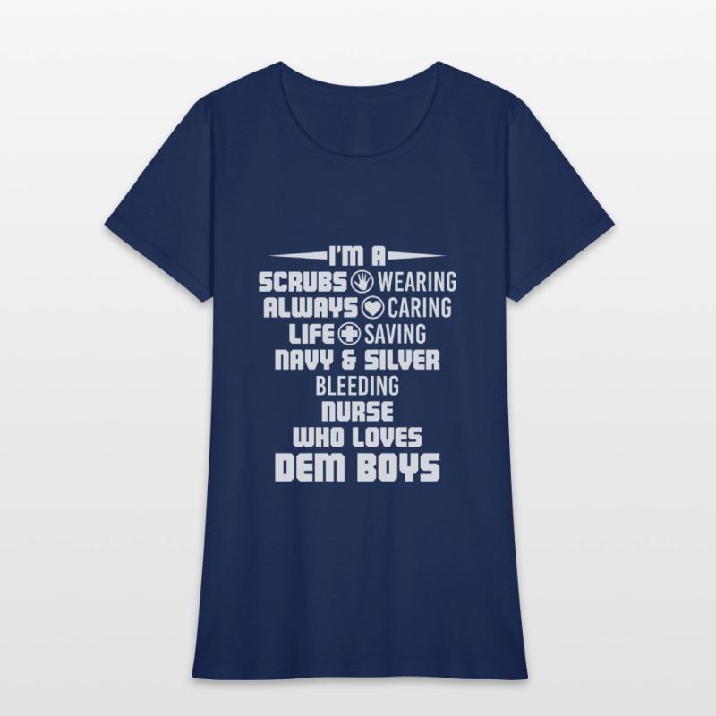 Scrubs Wearing Always Caring Life Saving Nurse