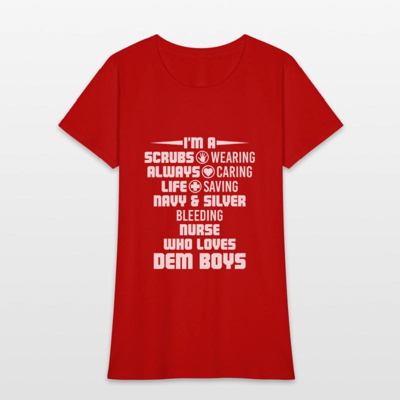 Scrubs Wearing Always Caring Life Saving Nurse