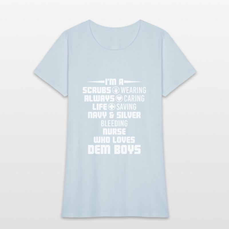 Scrubs Wearing Always Caring Life Saving Nurse