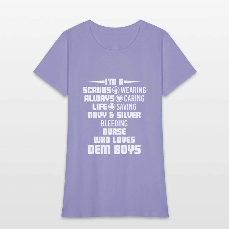 Scrubs Wearing Always Caring Life Saving Nurse