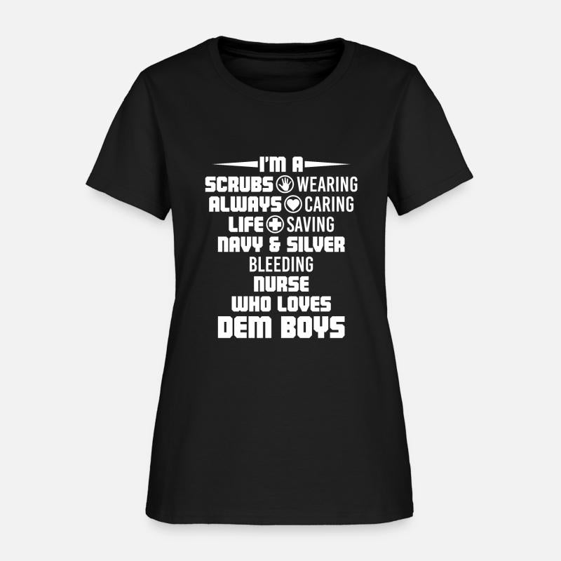 Scrubs Wearing Always Caring Life Saving Nurse