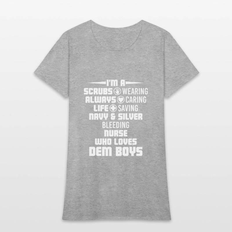 Scrubs Wearing Always Caring Life Saving Nurse