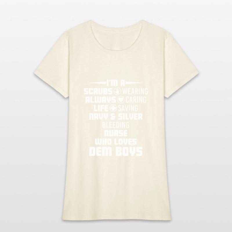 Scrubs Wearing Always Caring Life Saving Nurse