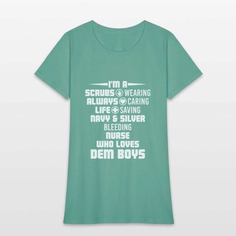 Scrubs Wearing Always Caring Life Saving Nurse