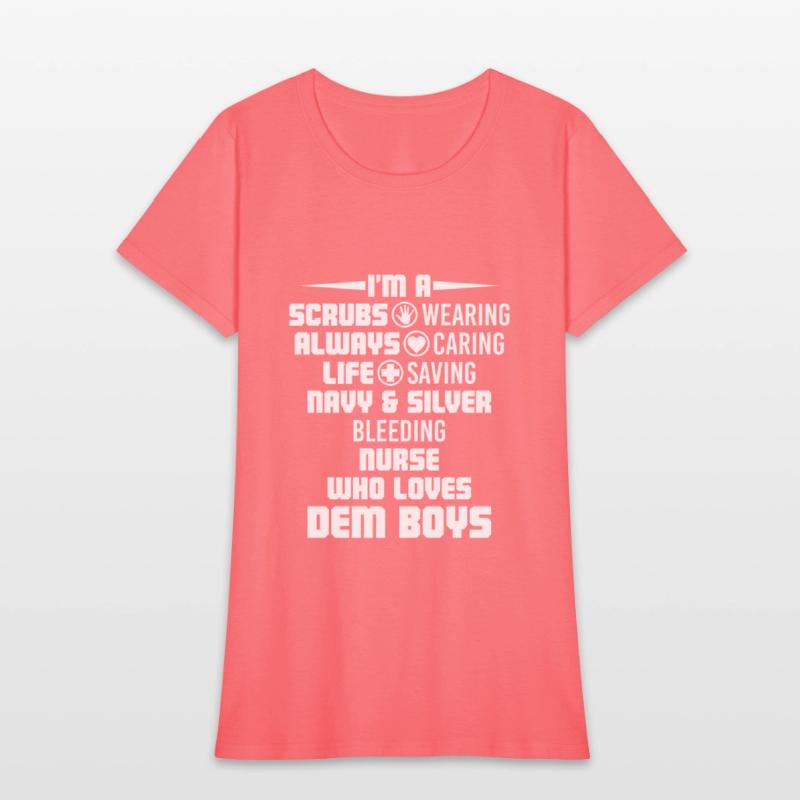 Scrubs Wearing Always Caring Life Saving Nurse