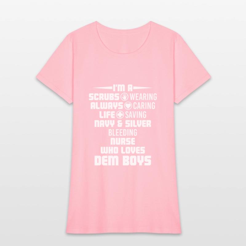 Scrubs Wearing Always Caring Life Saving Nurse