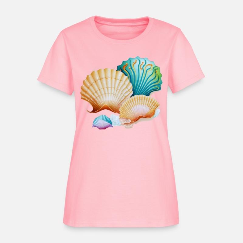 Sea Shells Watercolor Beach Coral Sand Seaside